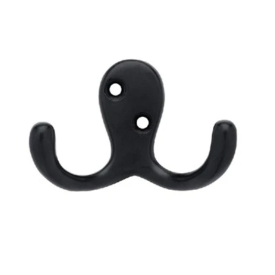 Black Double Wall Hook