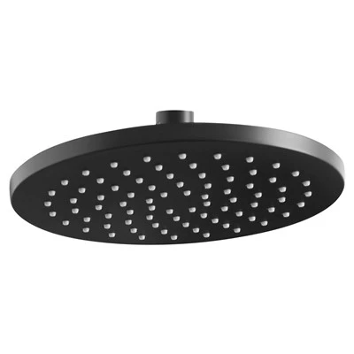 Black Fixed Shower Head