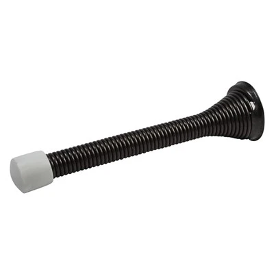 Matte Black Spring Door Stop