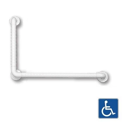 White Shower Grab Bars